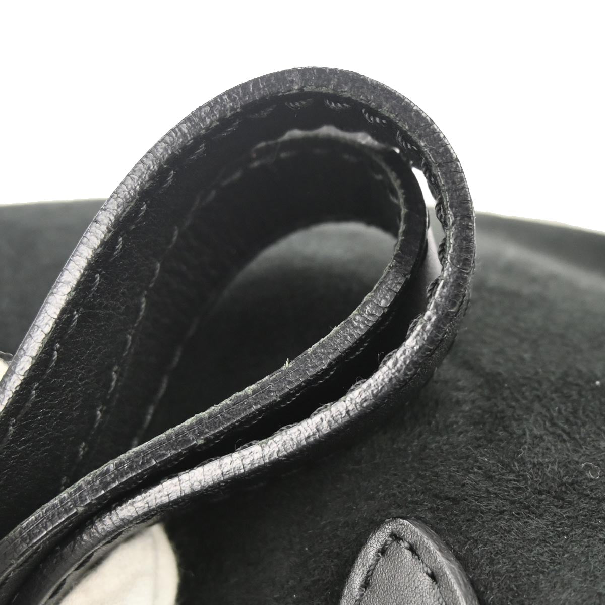 Chanel 2012-2013 Black Mouton Tote Handbag