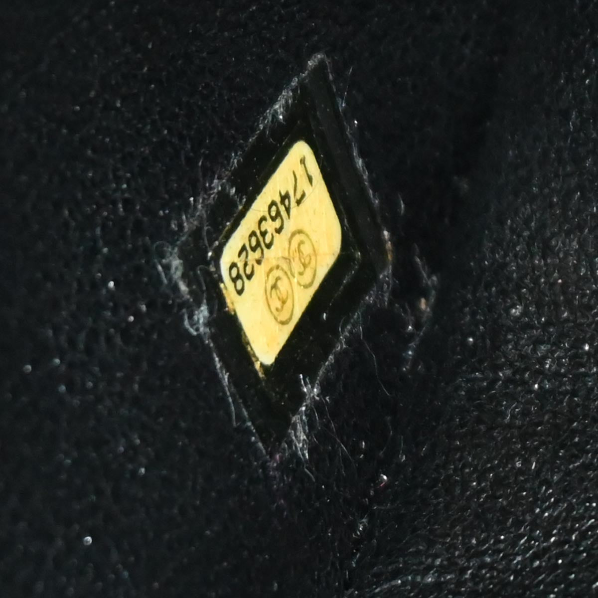 Chanel 2012-2013 Black Mouton Tote Handbag