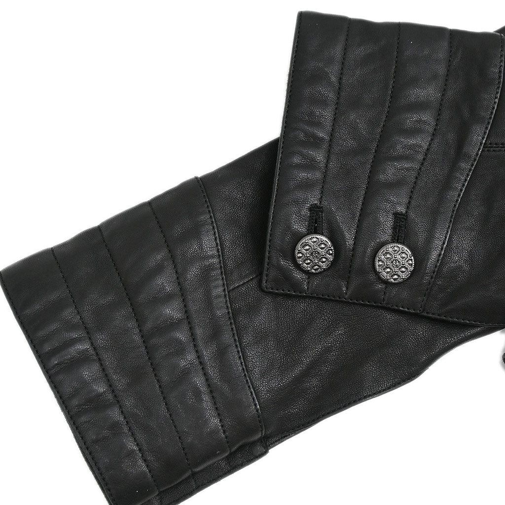 Chanel Single Breasted Jacket Black #38