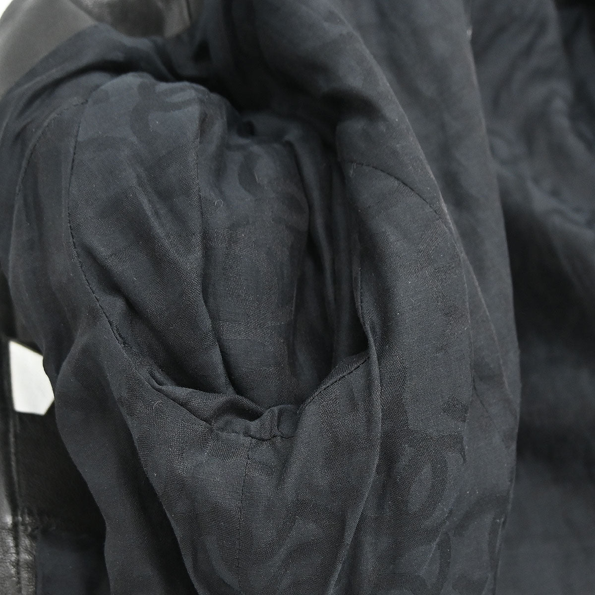 Chanel Single Breasted Jacket Black #38