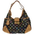 Louis Vuitton Black Monogram Multicolor Chrissie MM Handbag M40310