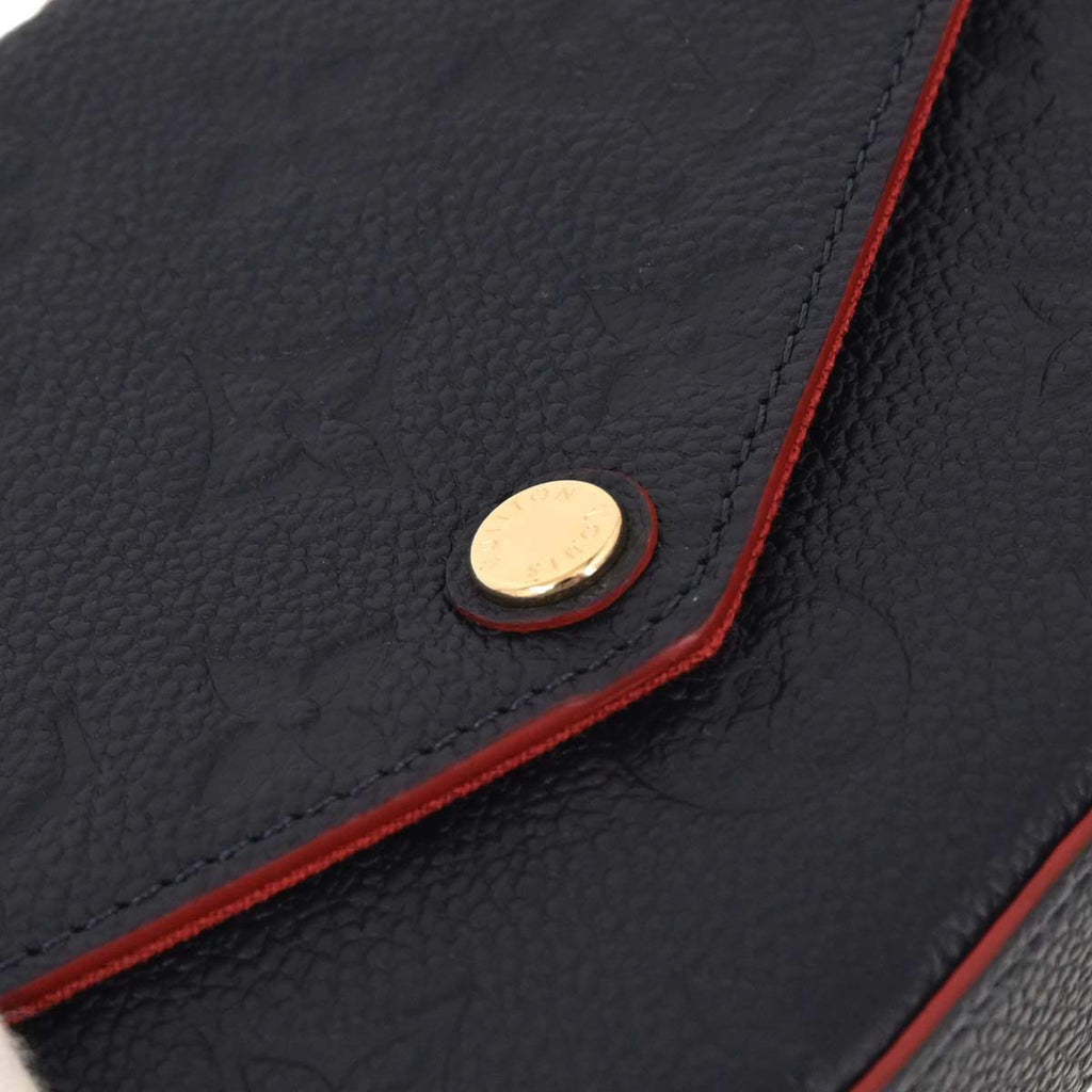 Louis Vuitton Navy Monogram Pochette Felicie Shoulder Bag M64099