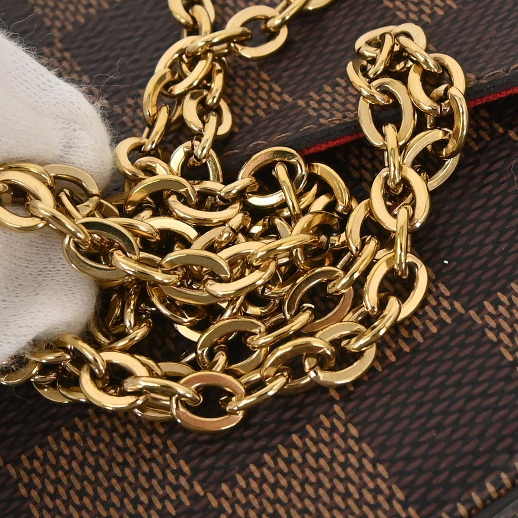 Louis Vuitton 2019 Damier Pochette Felicie Shoulder Bag N40492