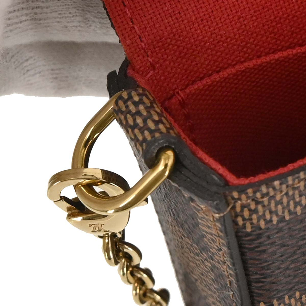 Louis Vuitton 2019 Damier Pochette Felicie Shoulder Bag N40492