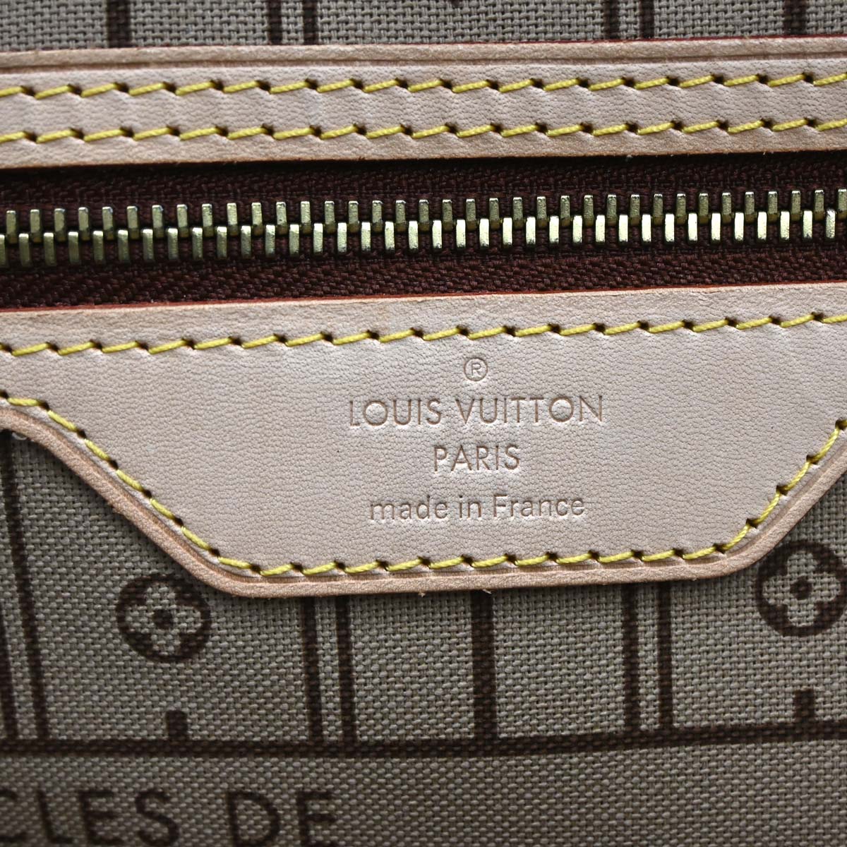 Louis Vuitton Monogram Neverfull GM Tote Bag M40157