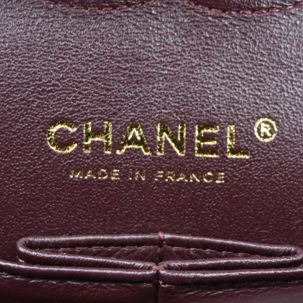 Chanel 2019 Black Lambskin Medium Classic Double Flap Shoulder Bag
