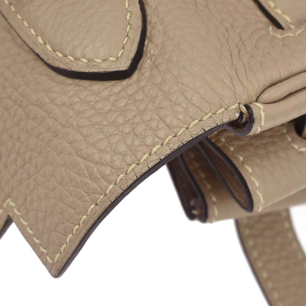 Hermes Argile Togo Kelly 32 Retourne 2way Shoulder Handbag