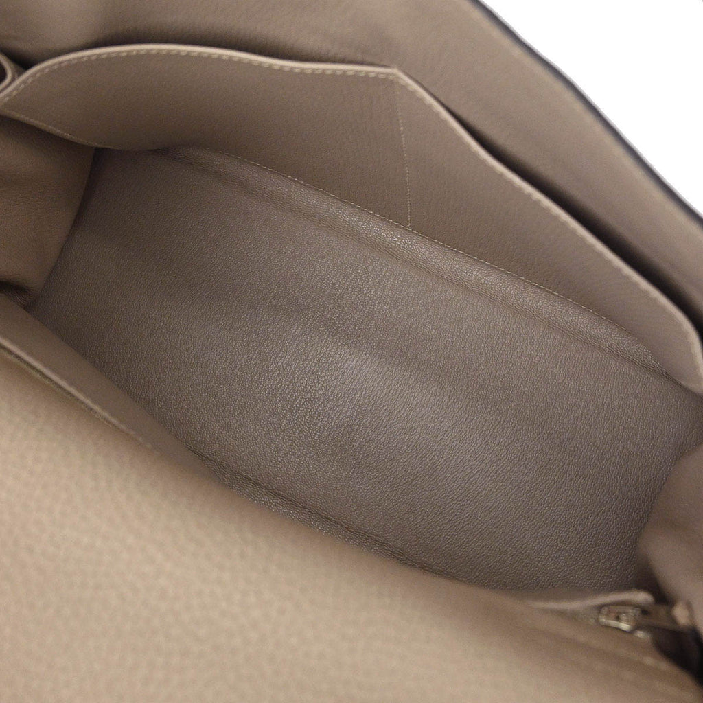 Hermes Argile Togo Kelly 32 Retourne 2way Shoulder Handbag