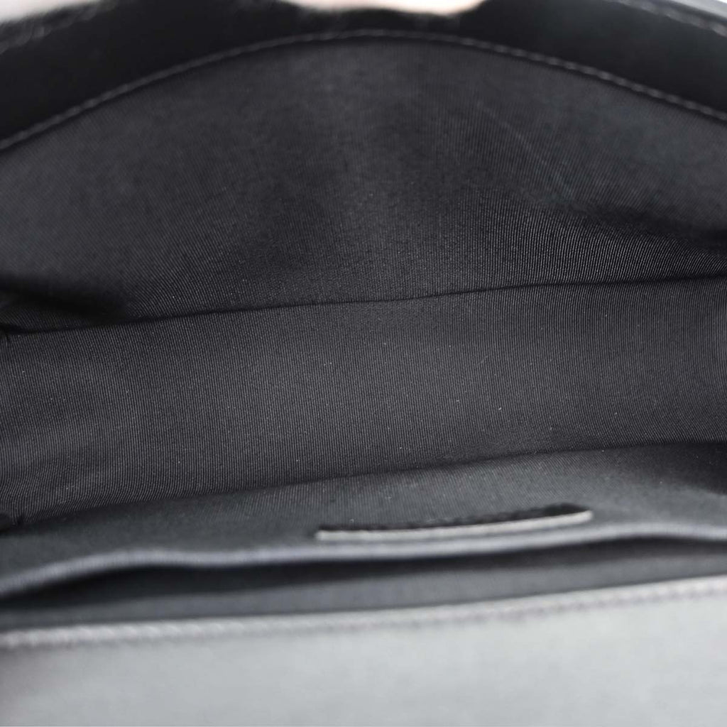 Boy Chanel Black Lambskin Chevron Medium Shoulder Bag