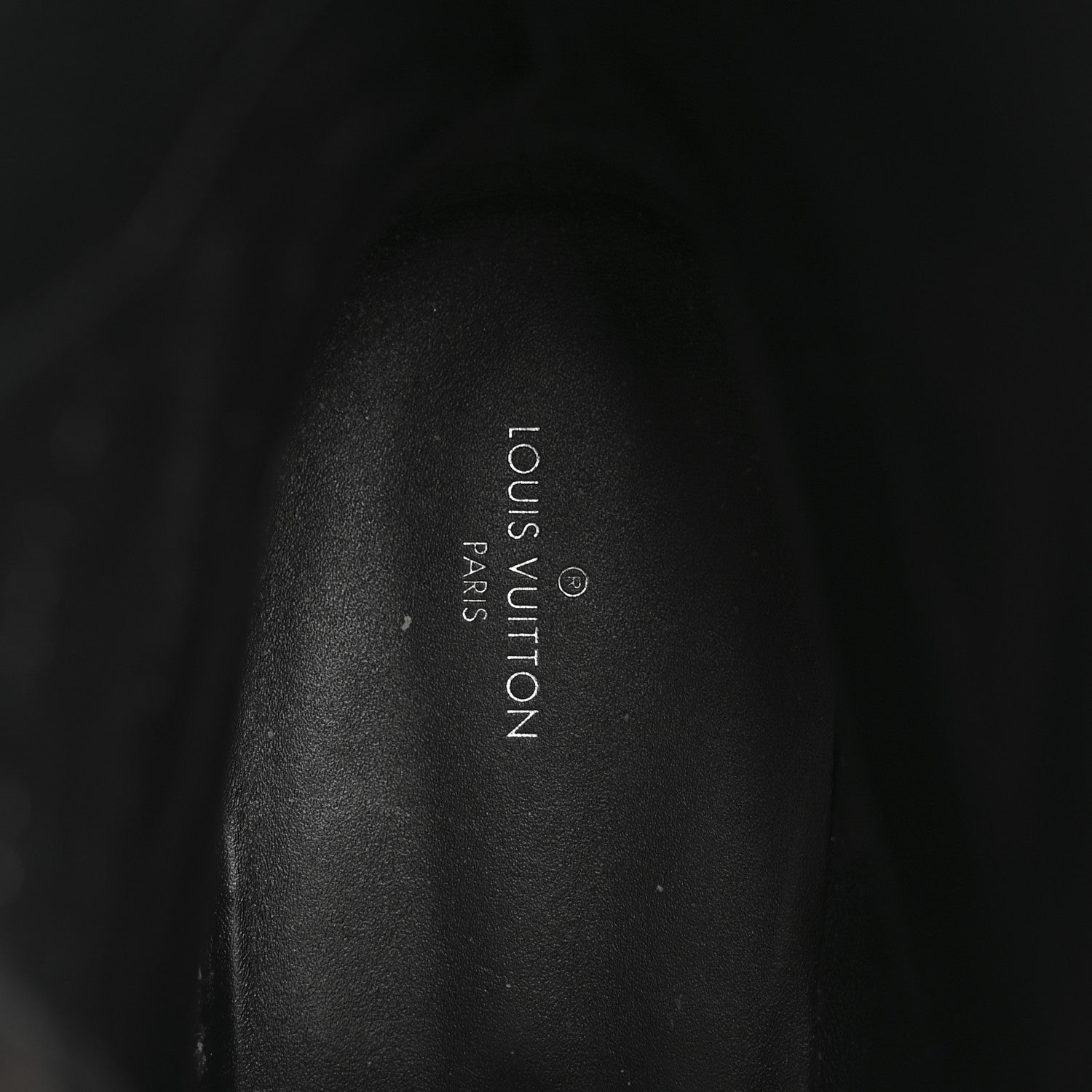 Louis Vuitton Suede Calfskin Monogram Laureate Platform Desert Boots 41 Black