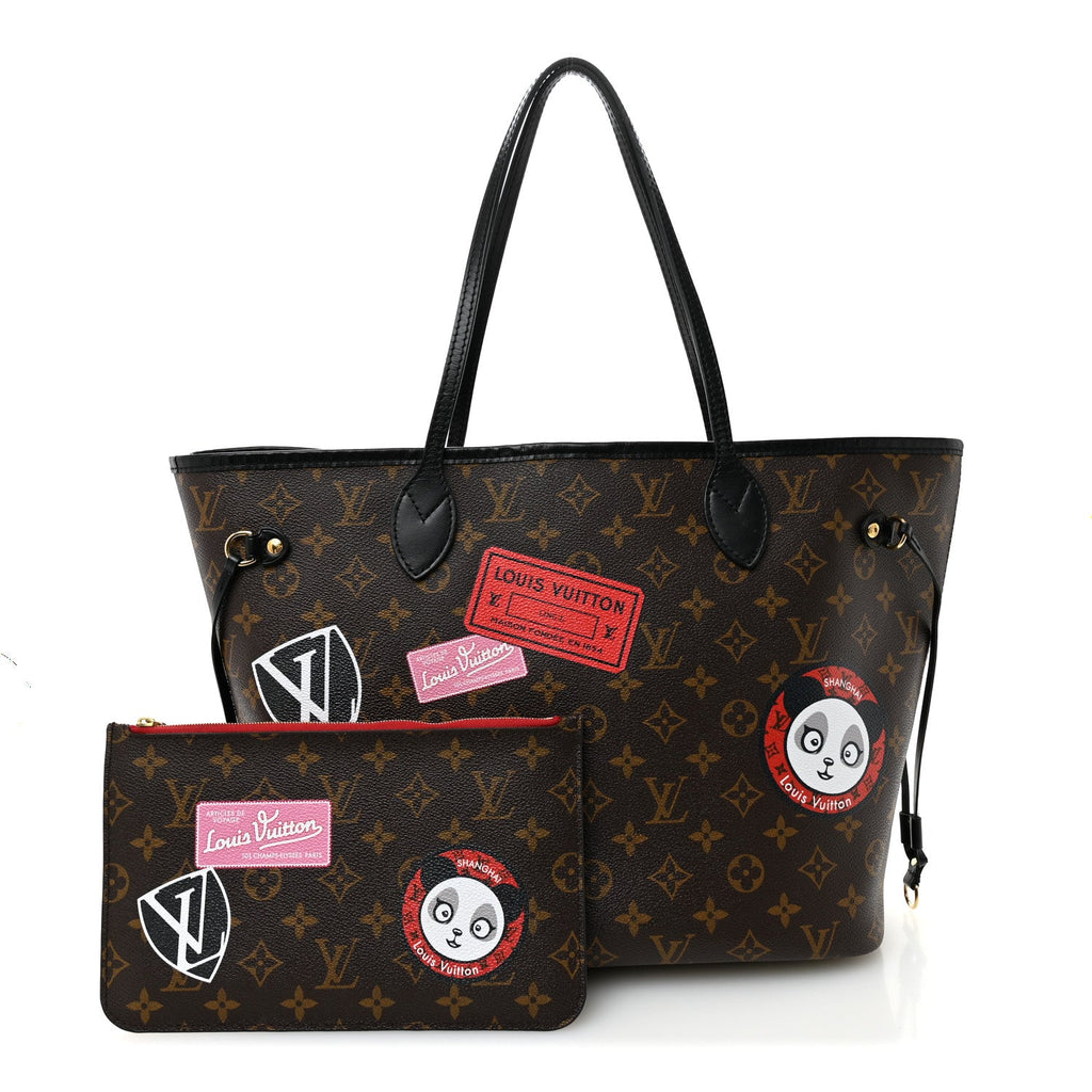 Louis Vuitton Monogram My LV World Tour Neverfull MM