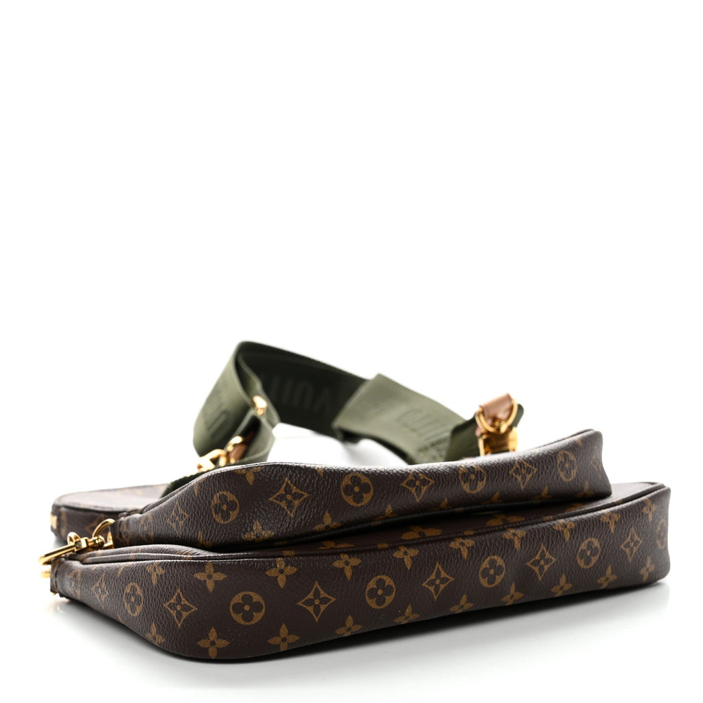Louis Vuitton Monogram My LV World Tour Multi Pochette Accessories Kaki