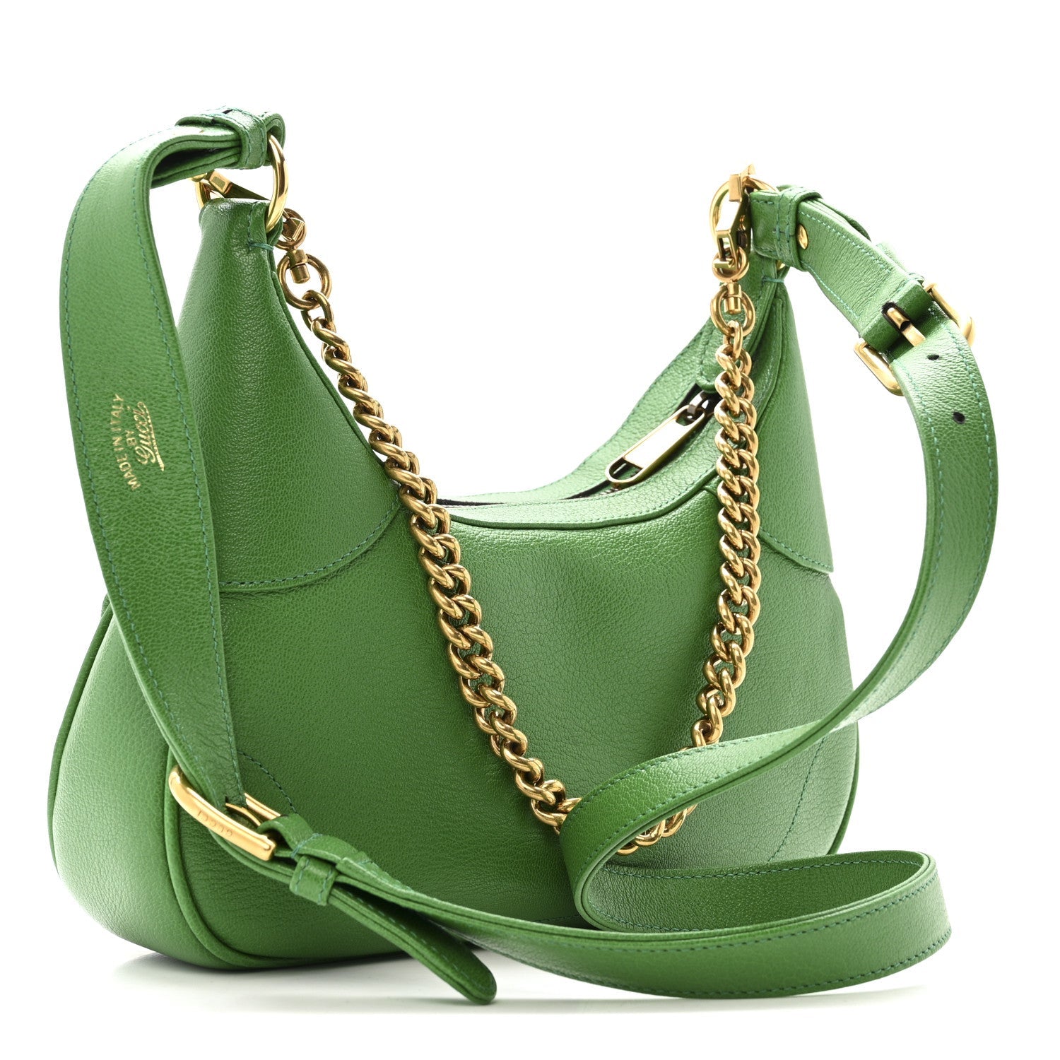 Gucci Goatskin Small Aphrodite Shoulder Bag New Shamarock