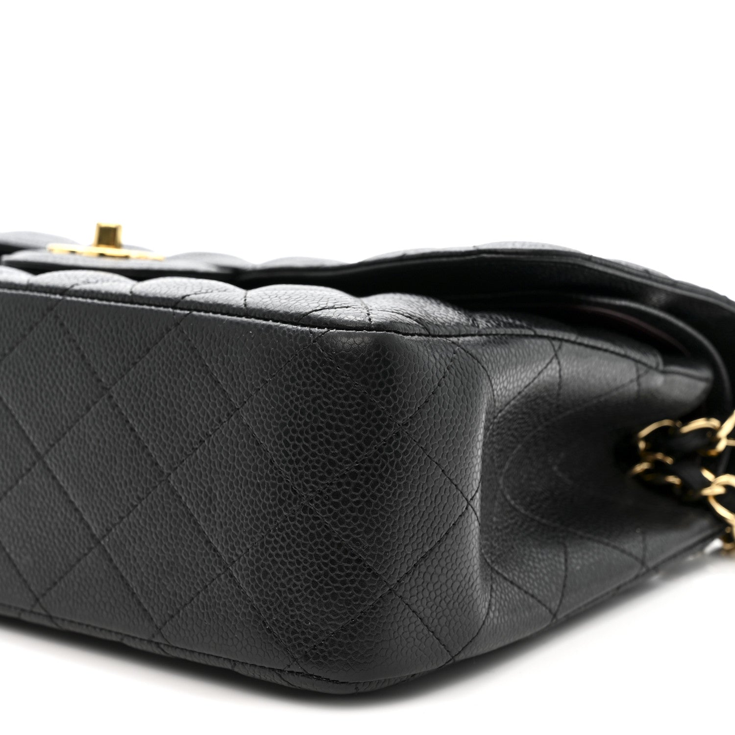 Chanel Caviar Quilted Jumbo Double Flap Black