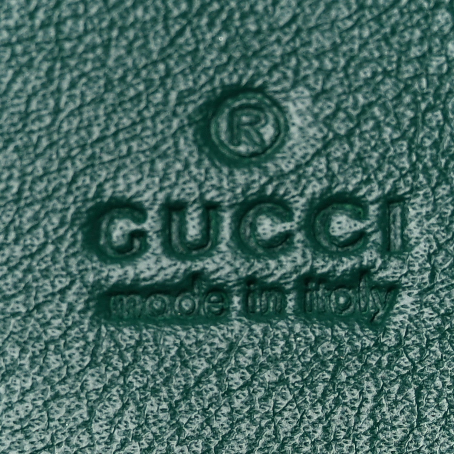 Gucci Snakeskin GG Marmont Card Case Green