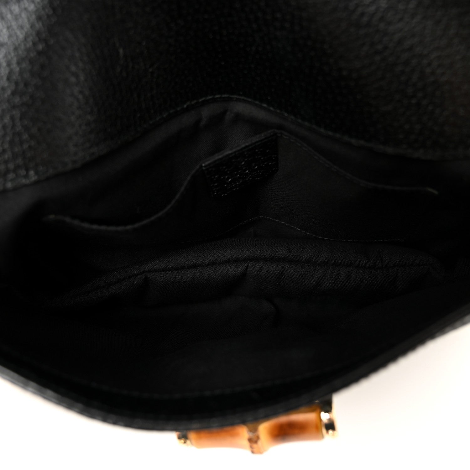 Gucci Monogram Bamboo Chain Bag Black