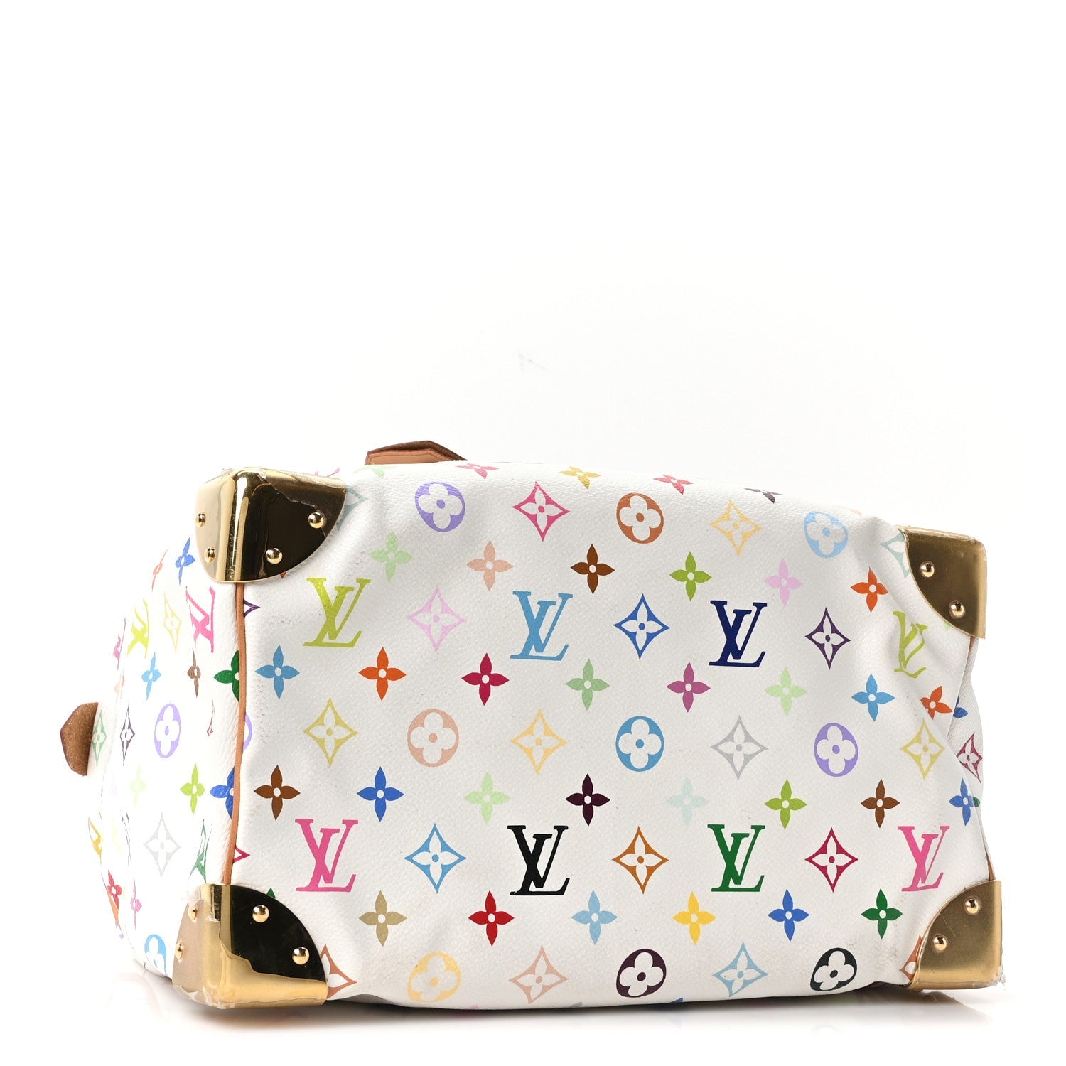 Louis Vuitton Monogram Multicolor Speedy 30 White