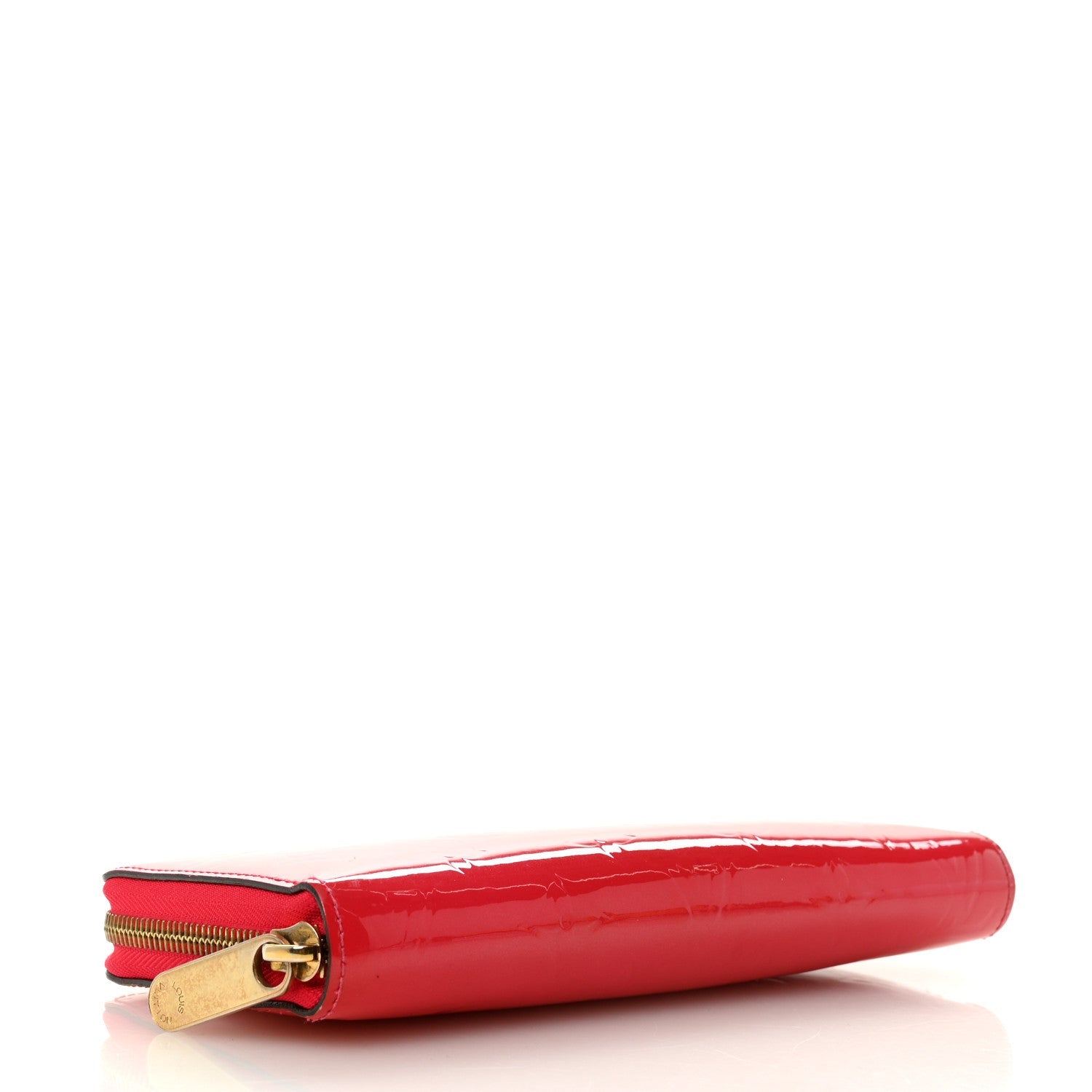Louis Vuitton Vernis Zippy Wallet Rose Litchi