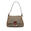FENDI Zucchino Mamma Forever Brown