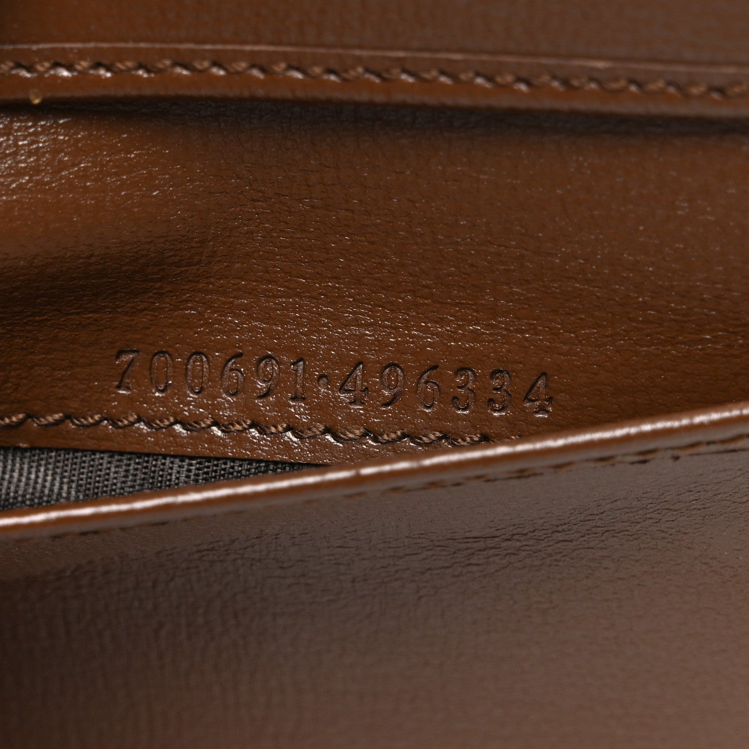 Gucci GG Supreme Monogram Azalea Calfskin Retro Interlocking G Compact Wallet Beige Ebony Brown Sugar
