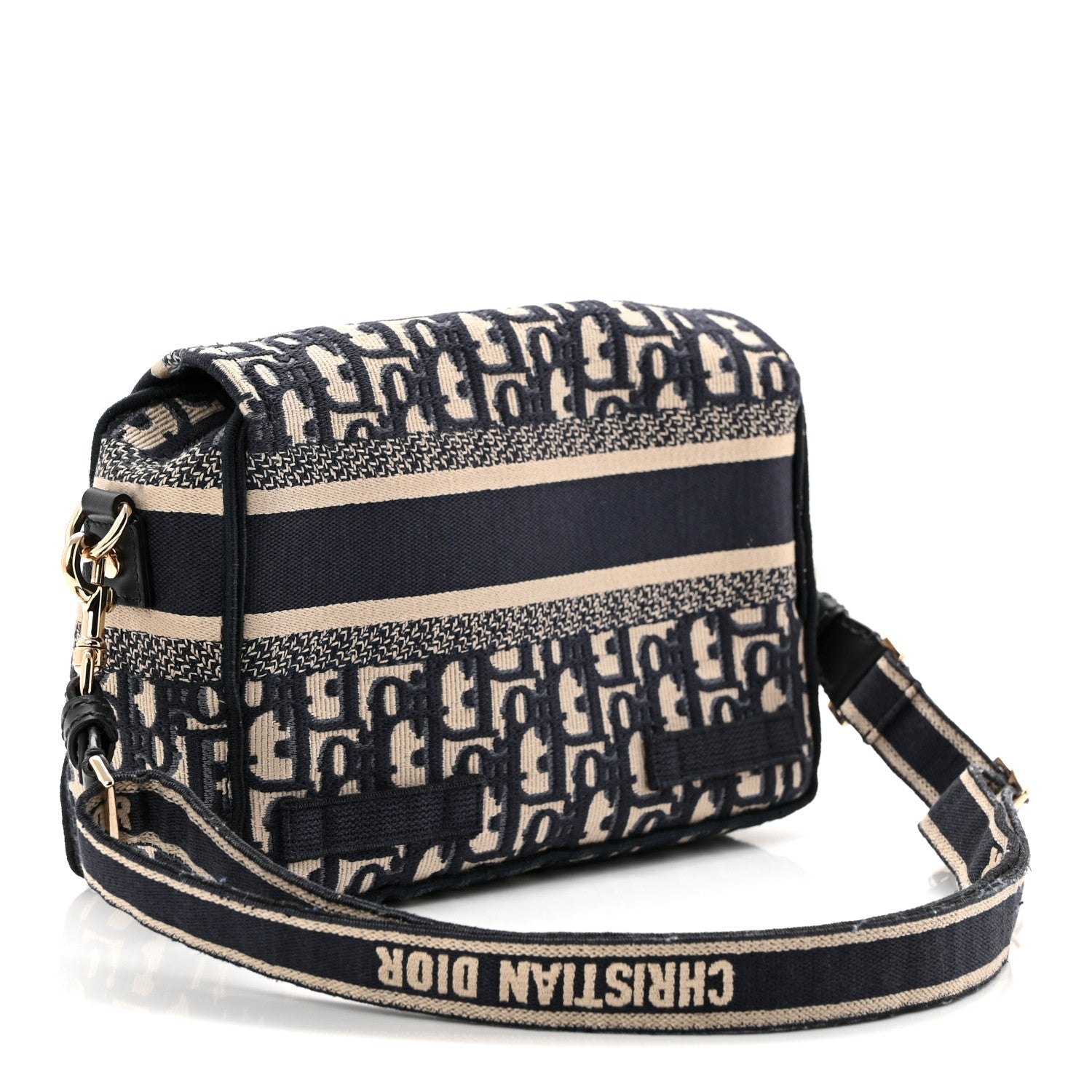 Christian Dior Oblique Small Diorcamp Bag Blue