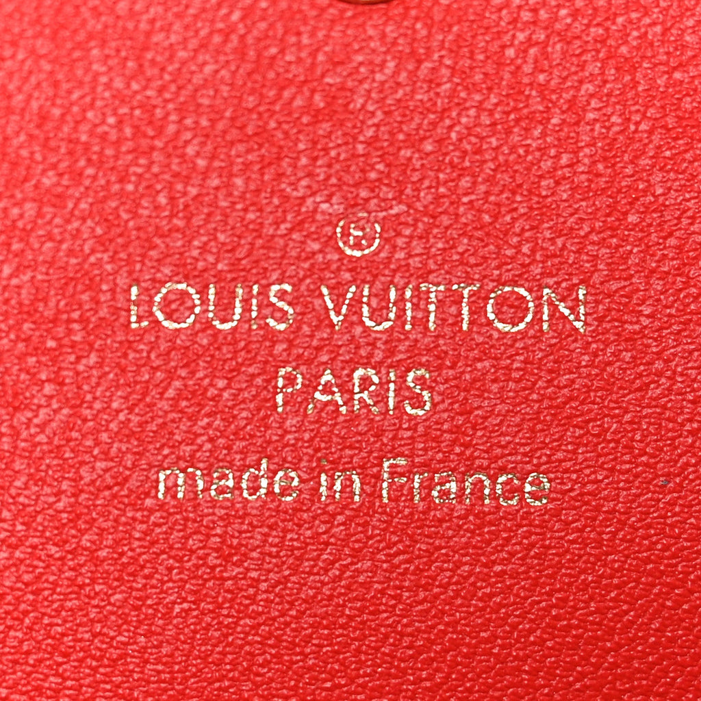 Louis Vuitton Monogram Medium Kirigami Pochette Insert Coquelicot