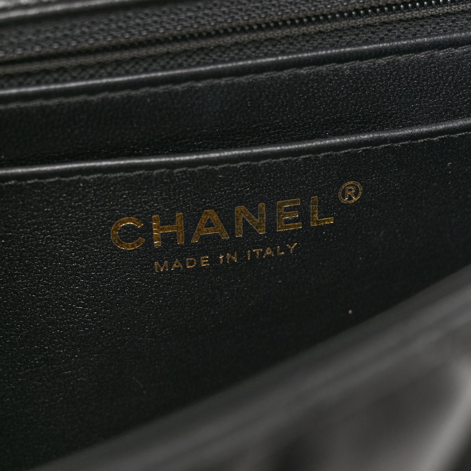 Chanel Lambskin Quilted Small Strass On Top Flap Bag Black