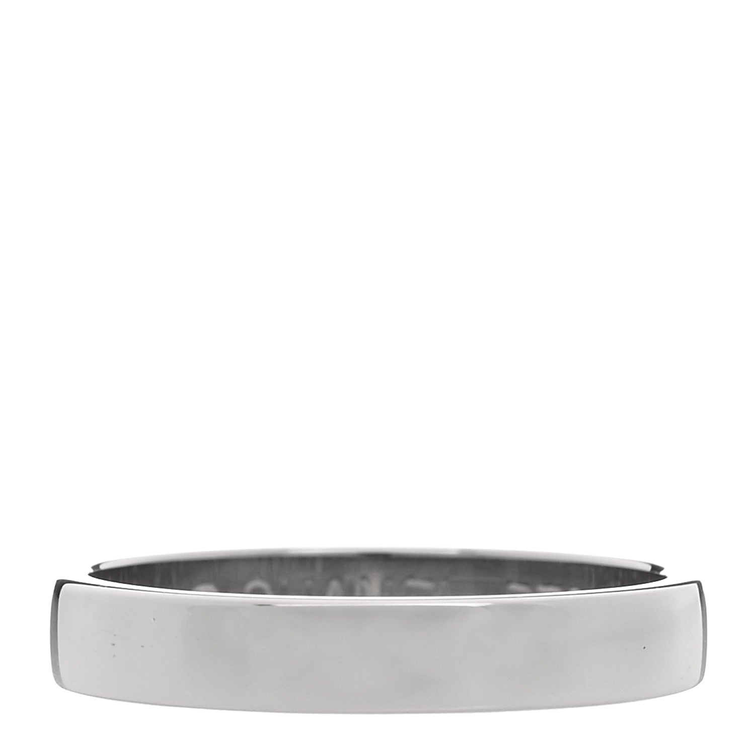 Platinum 3mm Wedding Band Ring 48 4.5