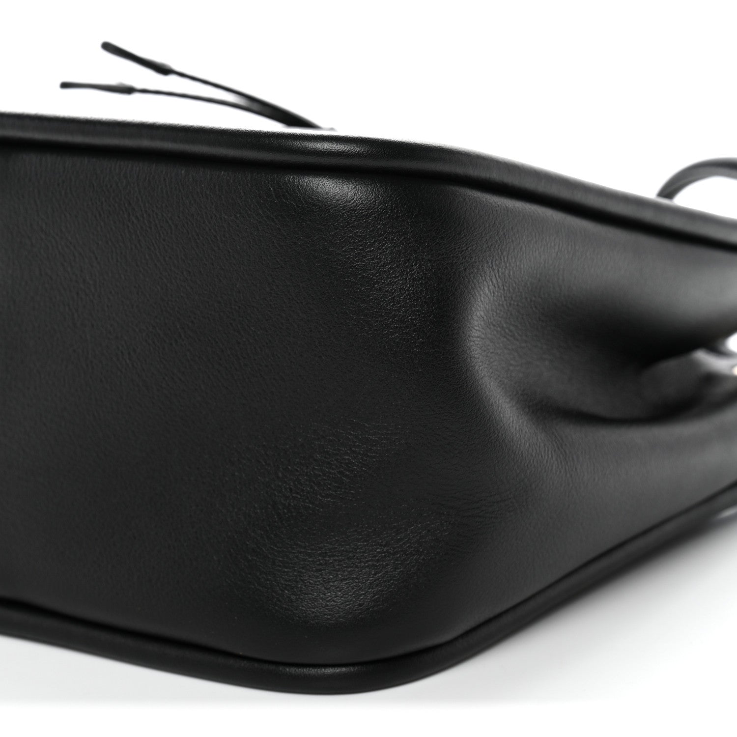 Prada Soft Calfskin Mini Darling Bucket Bag Black