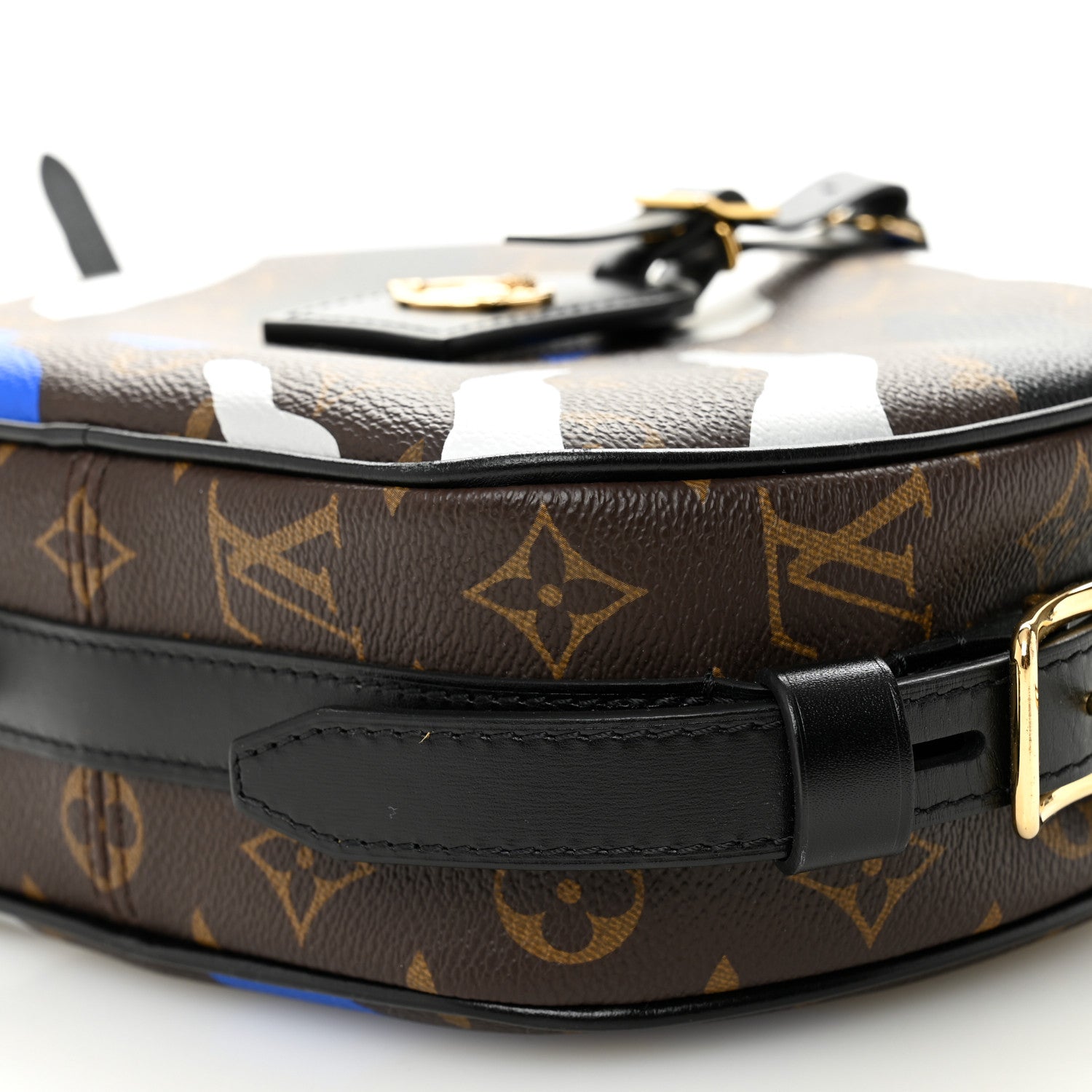 Louis Vuitton X LOL Monogram Boite Chapeau Souple Blue Silver