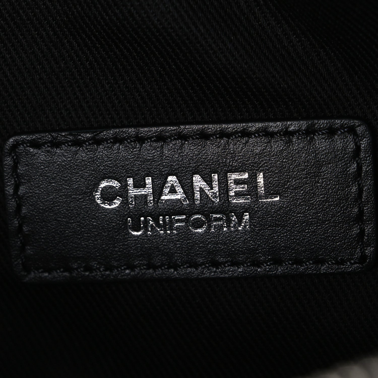 Chanel Lambskin Quilted Waist Belt Bag Black