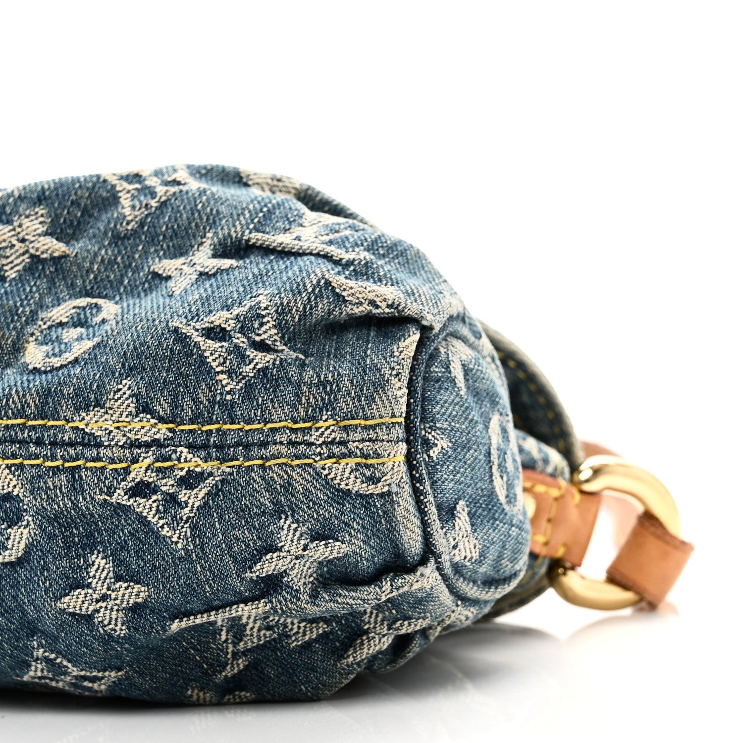 Louis Vuitton Monogram Denim Mini Pleaty Blue