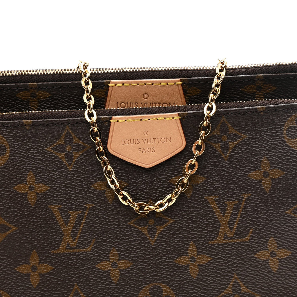 Louis Vuitton Monogram Multi Pochette Accessories Rose Clair