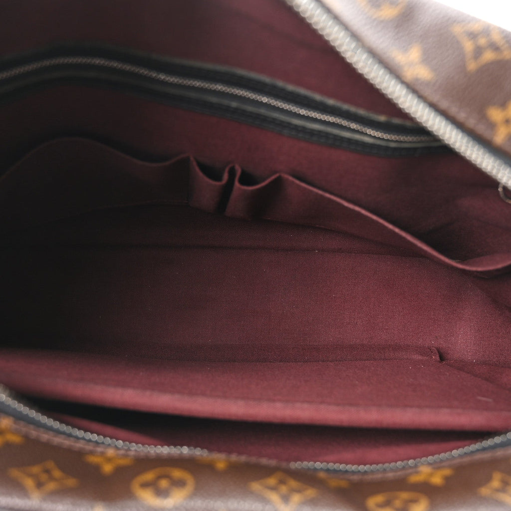 Louis Vuitton Monogram Macassar Porte-Documents Voyage GM