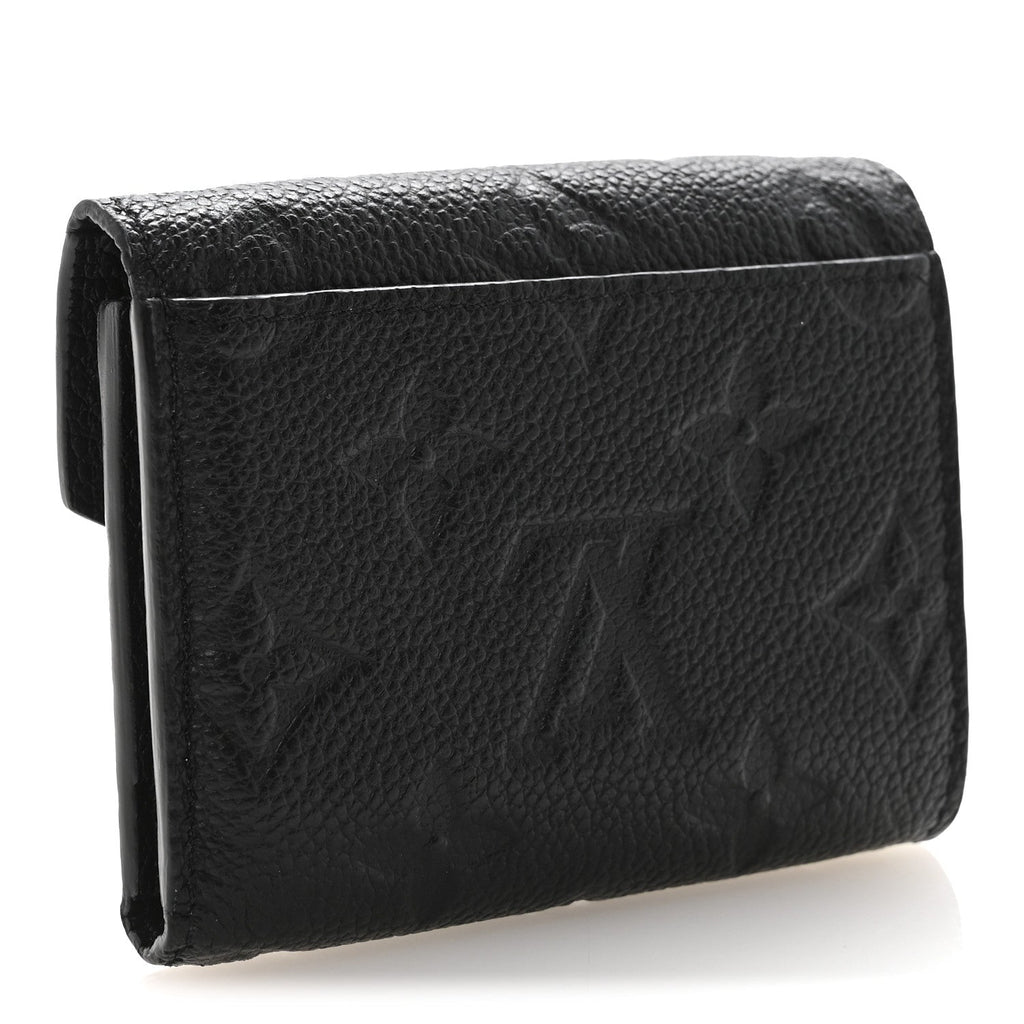 Louis Vuitton Empreinte Zoe Wallet Black
