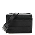 Louis Vuitton Taurillon Monogram Soft Trunk Black