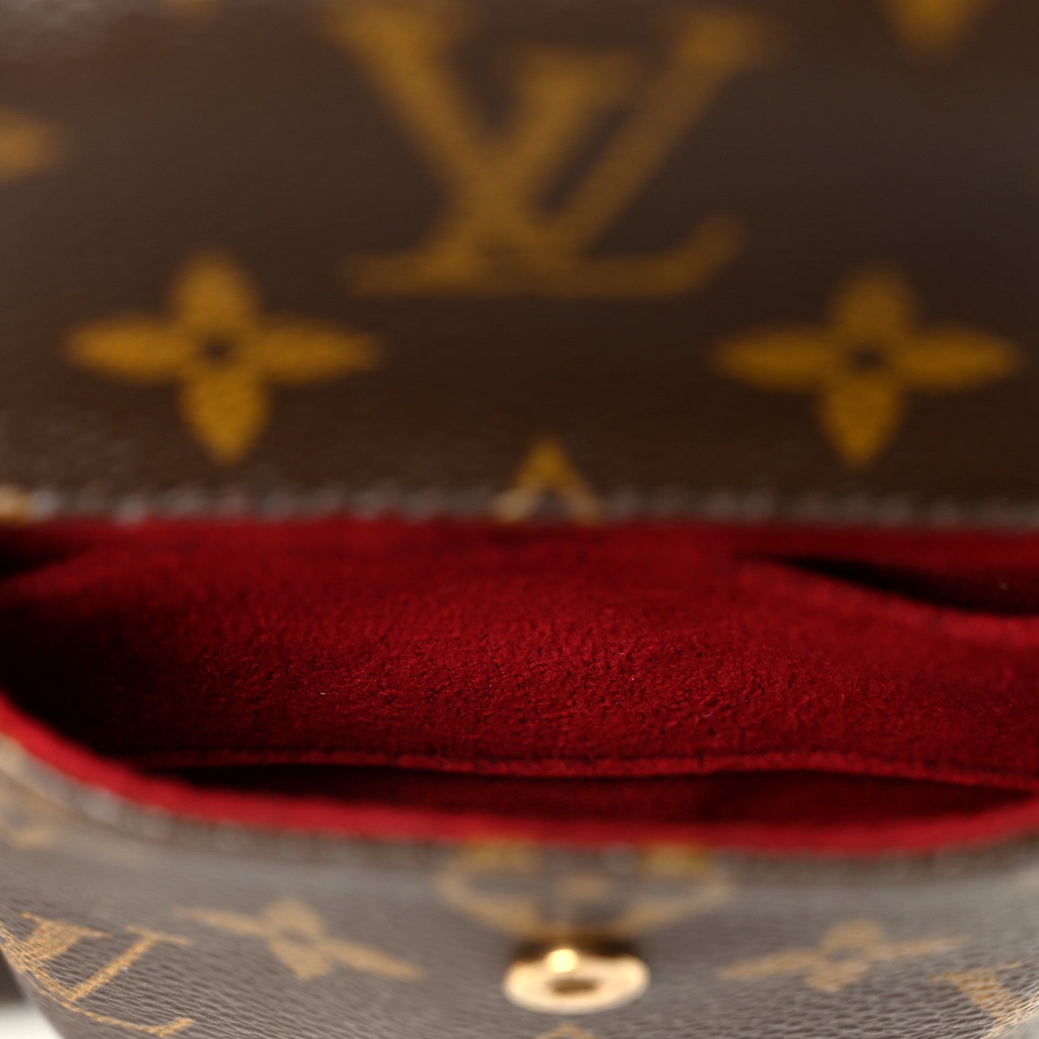 Louis Vuitton Monogram Partition Wristlet