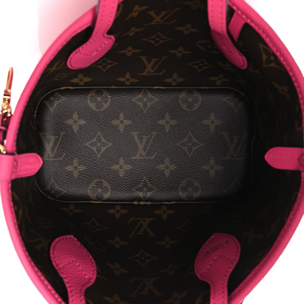 Louis Vuitton Monogram Neverfull Inside Out Bandouliere BB Rose Pondichery