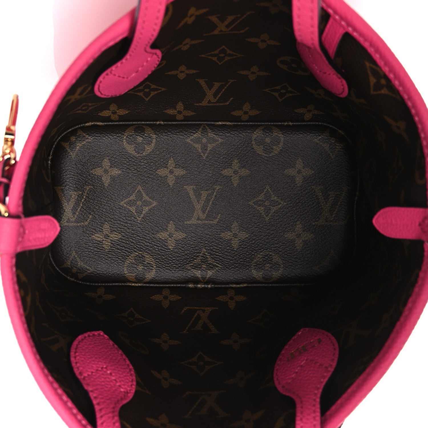 Louis Vuitton Monogram Neverfull Inside Out Bandouliere BB Rose Pondichery