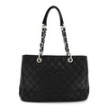 Chanel Caviar Quilted Grand Shopping Tote GST Black