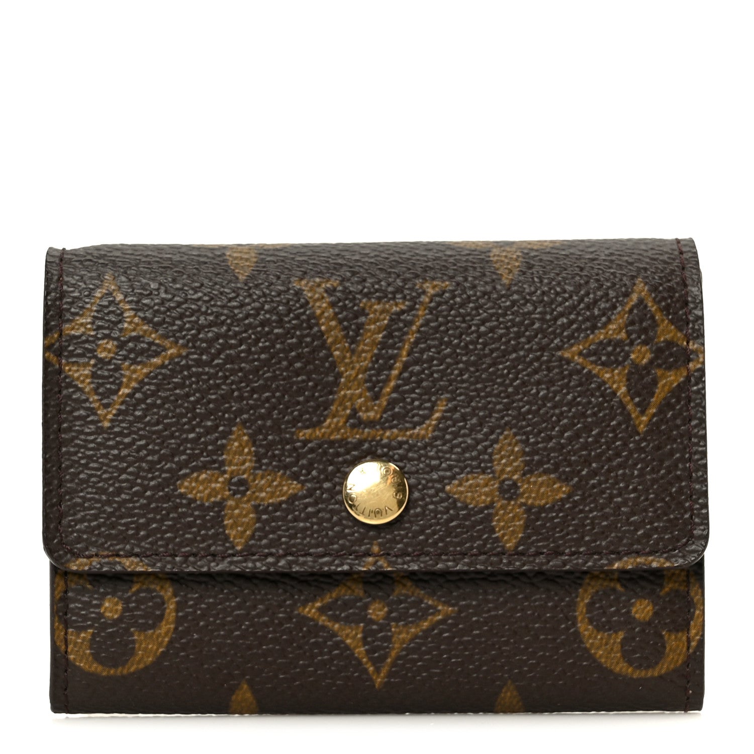 Louis Vuitton Monogram Porte-Monnaie Plat Coin Purse