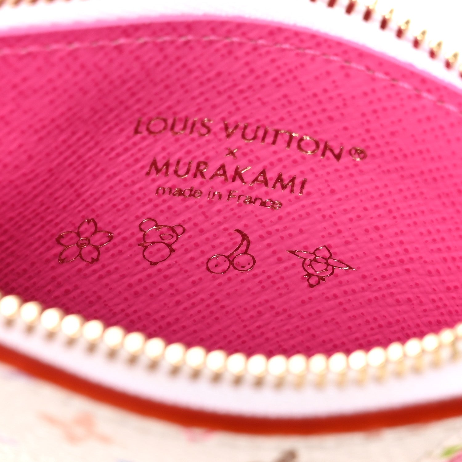 Louis Vuitton LV X TM Monogram Romy Card Holder Kawaii Pink