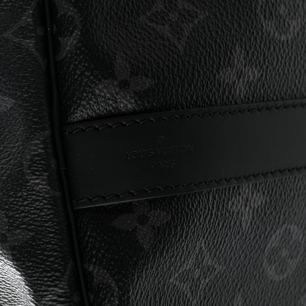 Louis Vuitton Monogram Eclipse Keepall Bandouliere 55