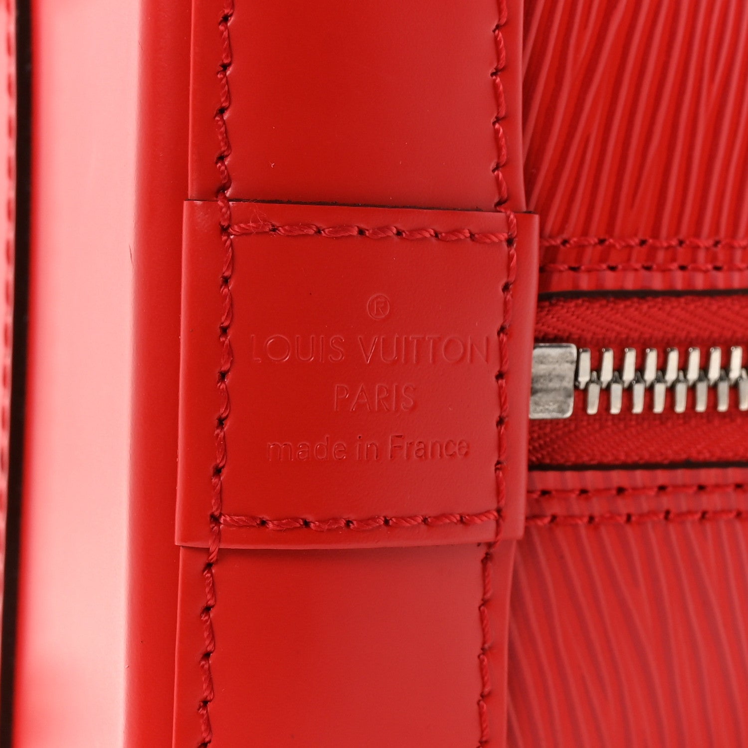 Louis Vuitton Epi Alma PM Coquelicot