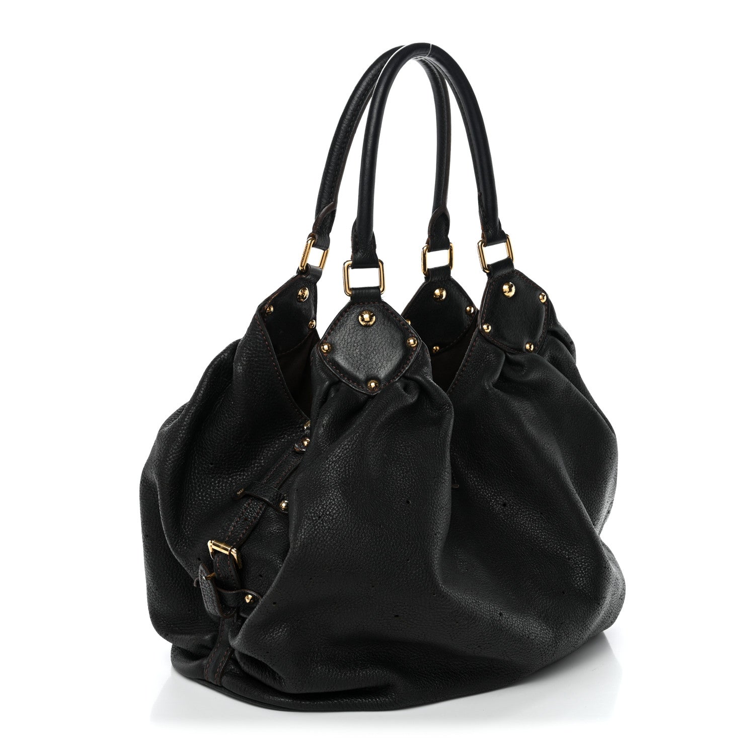 Louis Vuitton Mahina L Black