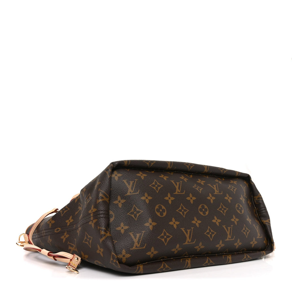 Louis Vuitton Monogram Inside Out Neverfull Bandouliere MM Rose Pondichery
