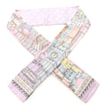 Louis Vuitton Silk Monogram Around The World Bandeau Mauve