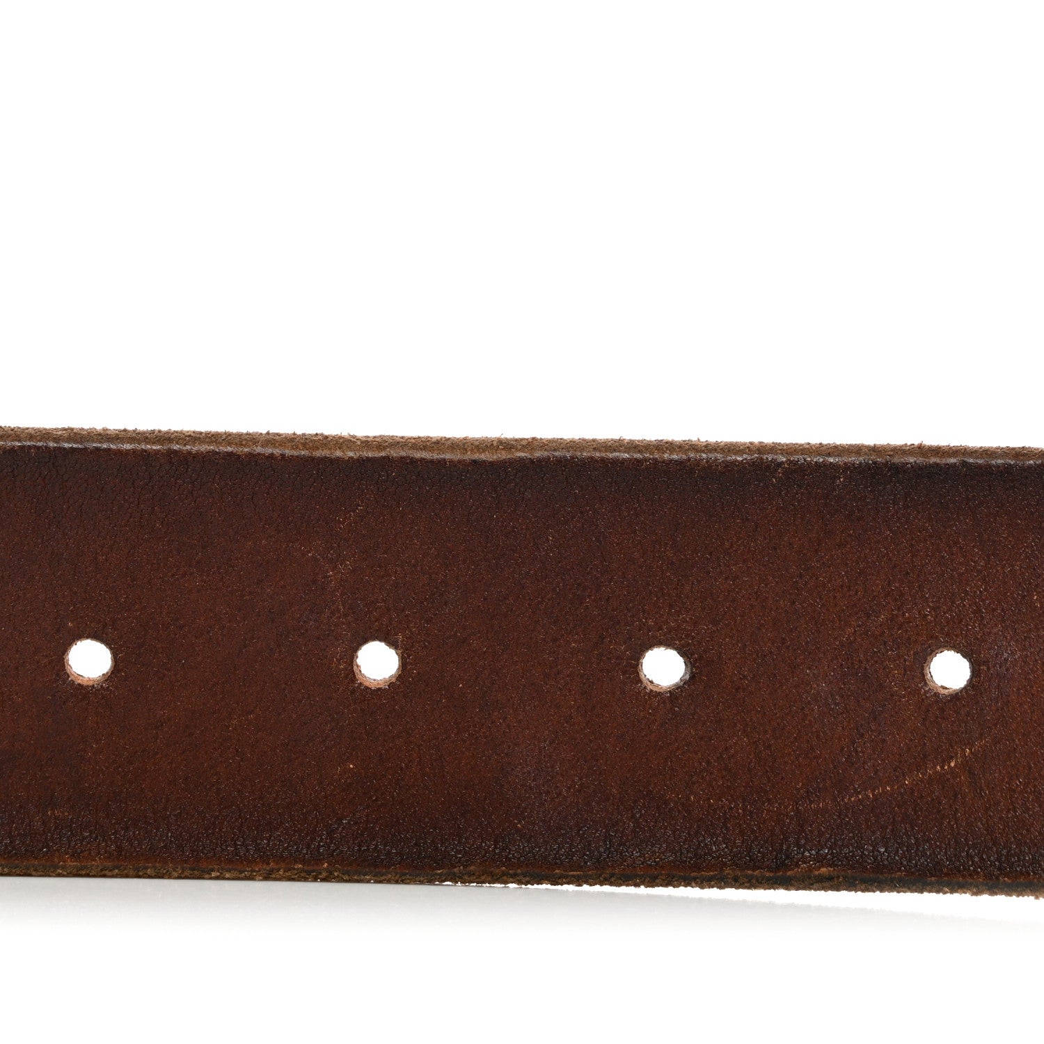 Gucci Faded Calfskin Double G 40mm Belt 75 30 Cuir