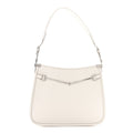Gucci Calfskin Horsebit Slim Shoulder Bag White