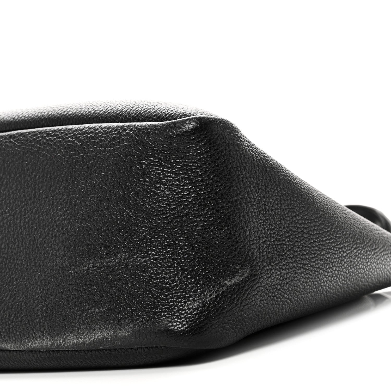 Prada Vitello Daino Soft Large Dynamique Tote Black